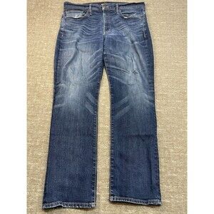 Madewell Men's Straight Authentic Flex Jeans 36x32 Market Wash